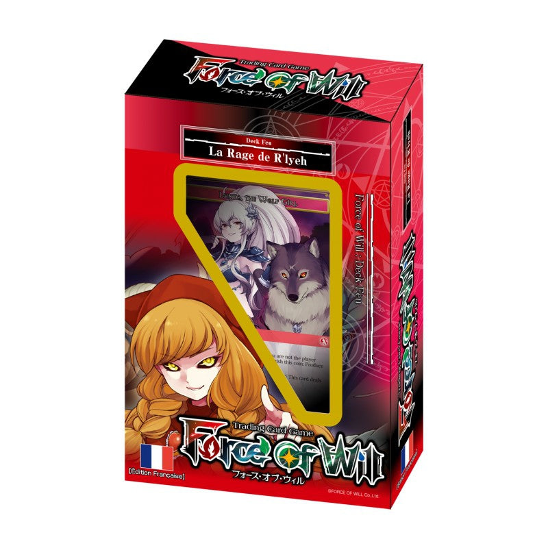 Force of Will - Decks Préconstruits - Deck De Démarrage Feu - L0 La Rage De R'lyeh