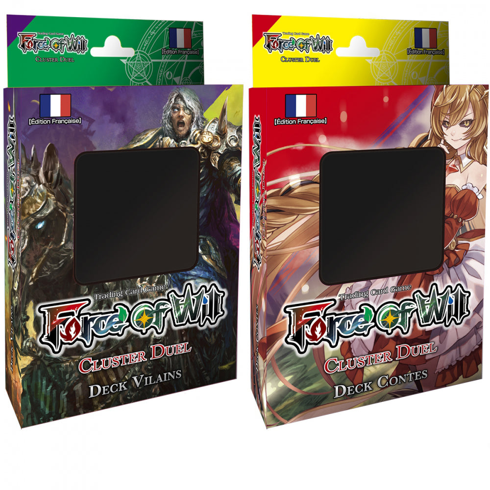 Force of Will - Decks Préconstruits - D1 - Cluster Duel - Contes / Vilains