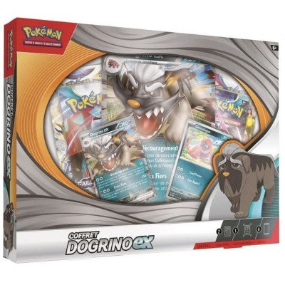POKEMON - Coffret - 4 boosters - DOGRINO EX