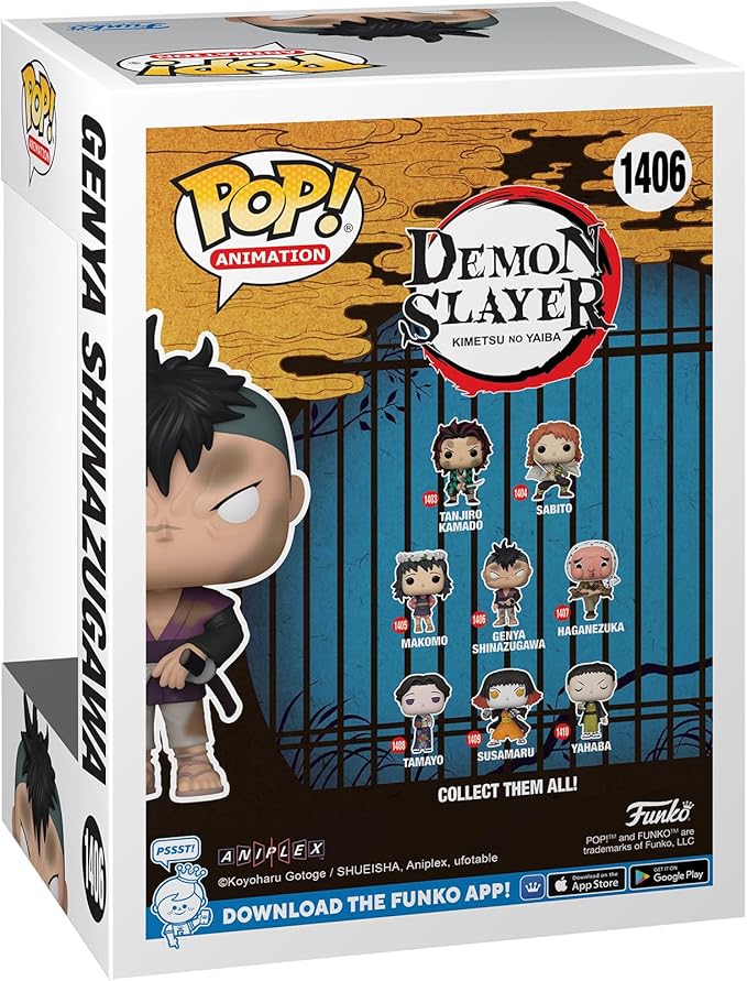 Figurine Funko Pop Animation Demon Slayer Genya