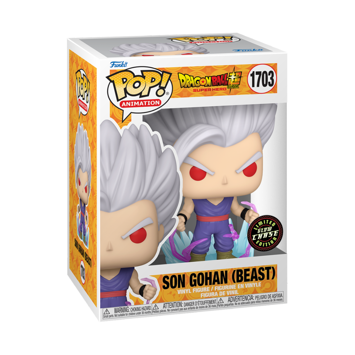 DBZ Dragon Ball Pop DBZ Super Gohan Beast + Chase