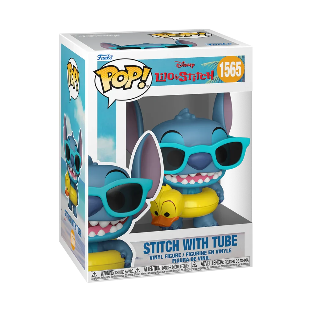 Figurine Funko POP Lilo Et Stitch : Stitch With Tube