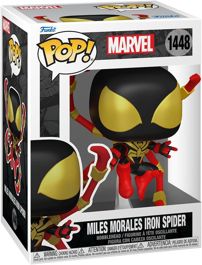 Figurine Funko Pop Marvel, Miles Morales Iron spider 1448