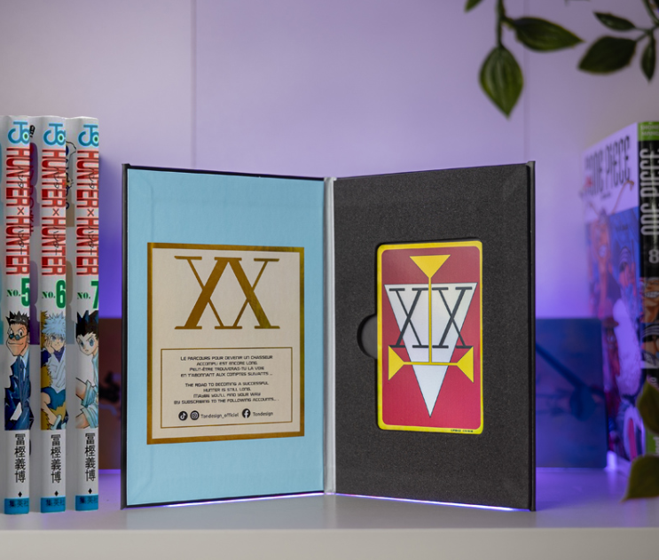Hunter X Hunter Livret Replique Licence Hunter 2 Etoiles - Ging Freecs