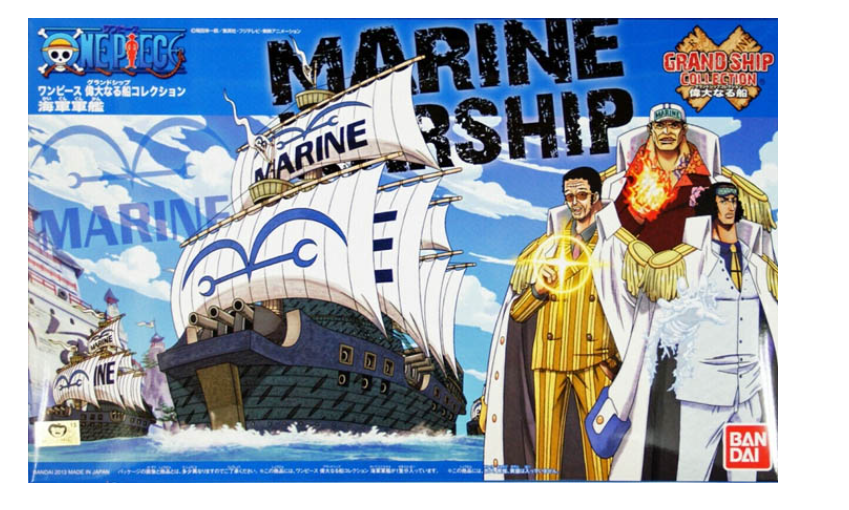 One Piece Maquette Grand Ship Collection 07 Marine Ship