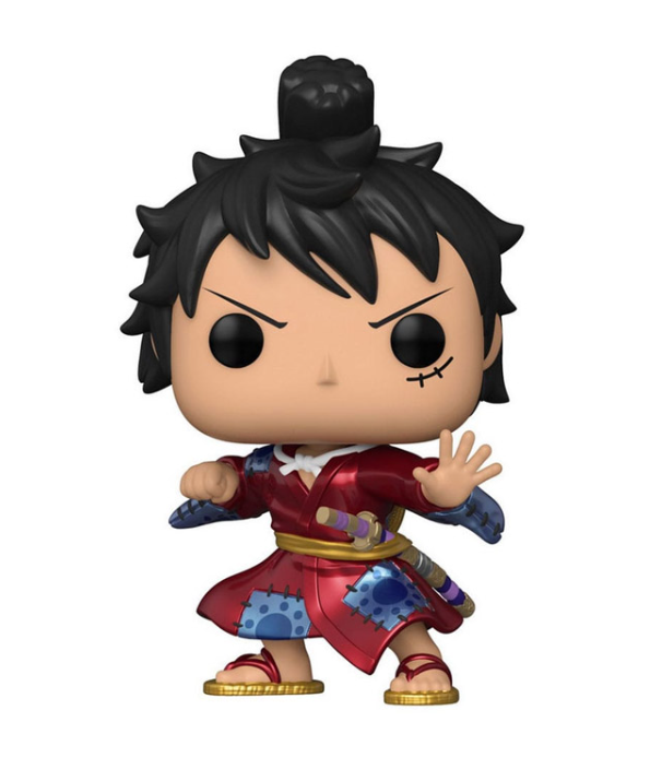 One Piece Pop Luffy In Kimono Metallic Exclu
