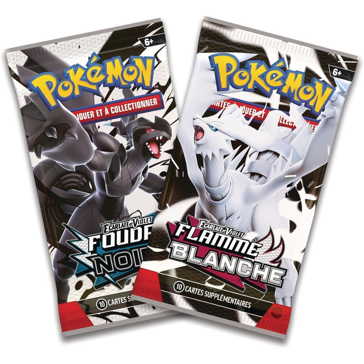 Pokémon - Pokemon Pokebox - Lot de 8 Mini tin EV10.5 Foudre Noire & Flamme Blanche (8 Mini Tin)