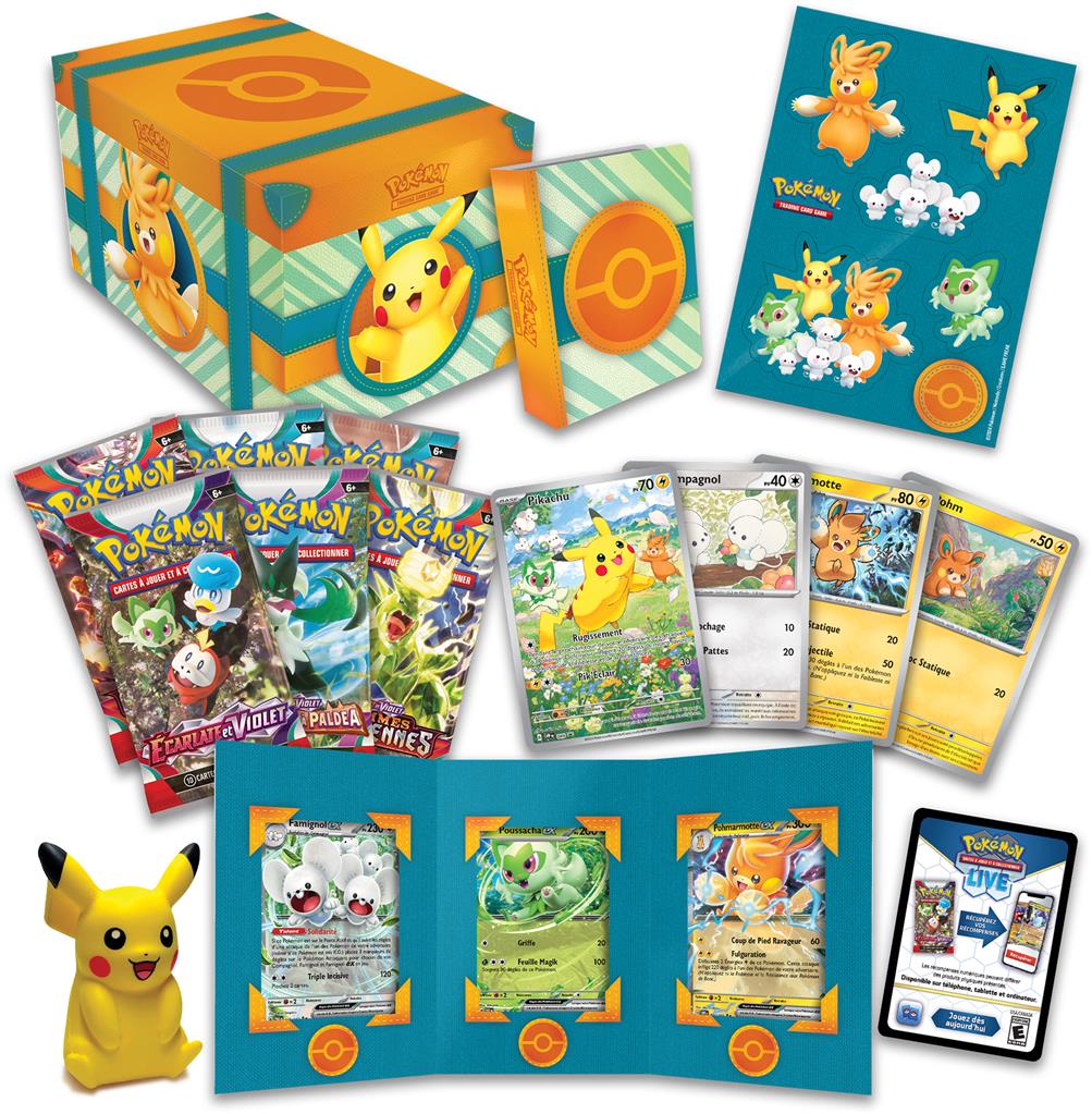 POKEMON Coffret - 6 boosters Découverte Paldea