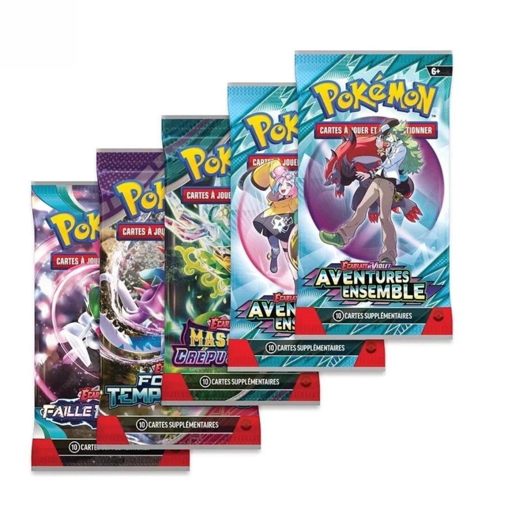 Pokemon - Coffret - 5 boosters - Coffret Collection Spéciale - DRACAUFEU-EX