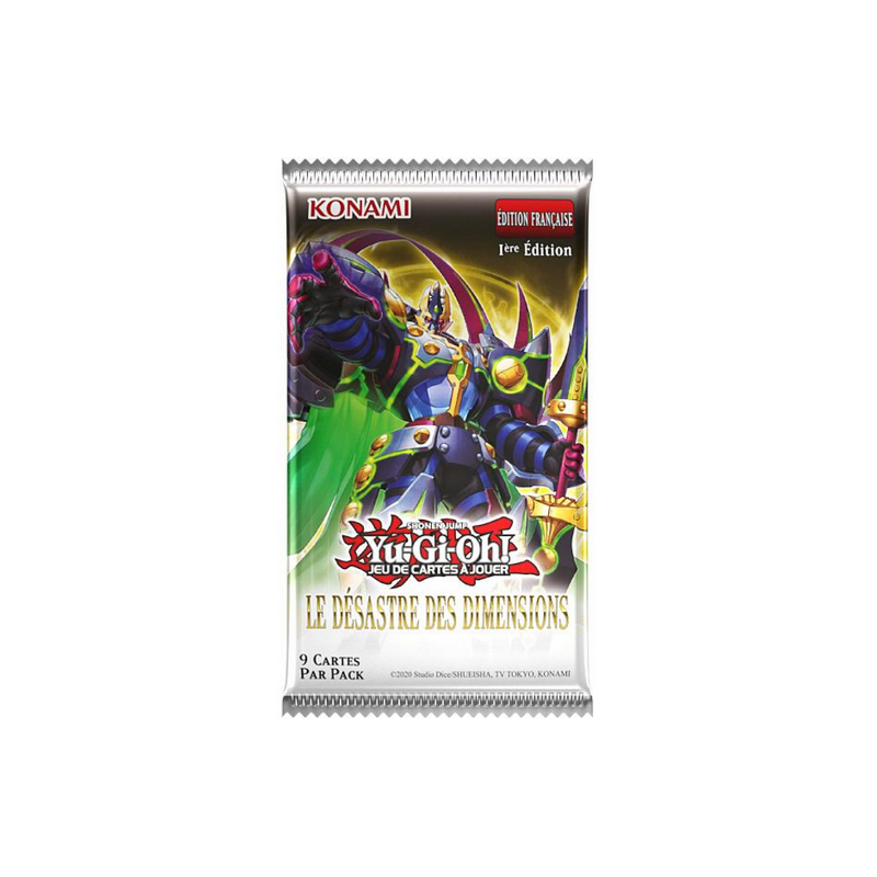 Yu-Gi-Oh! – Booster Le Désastre des Dimensions – Édition Française