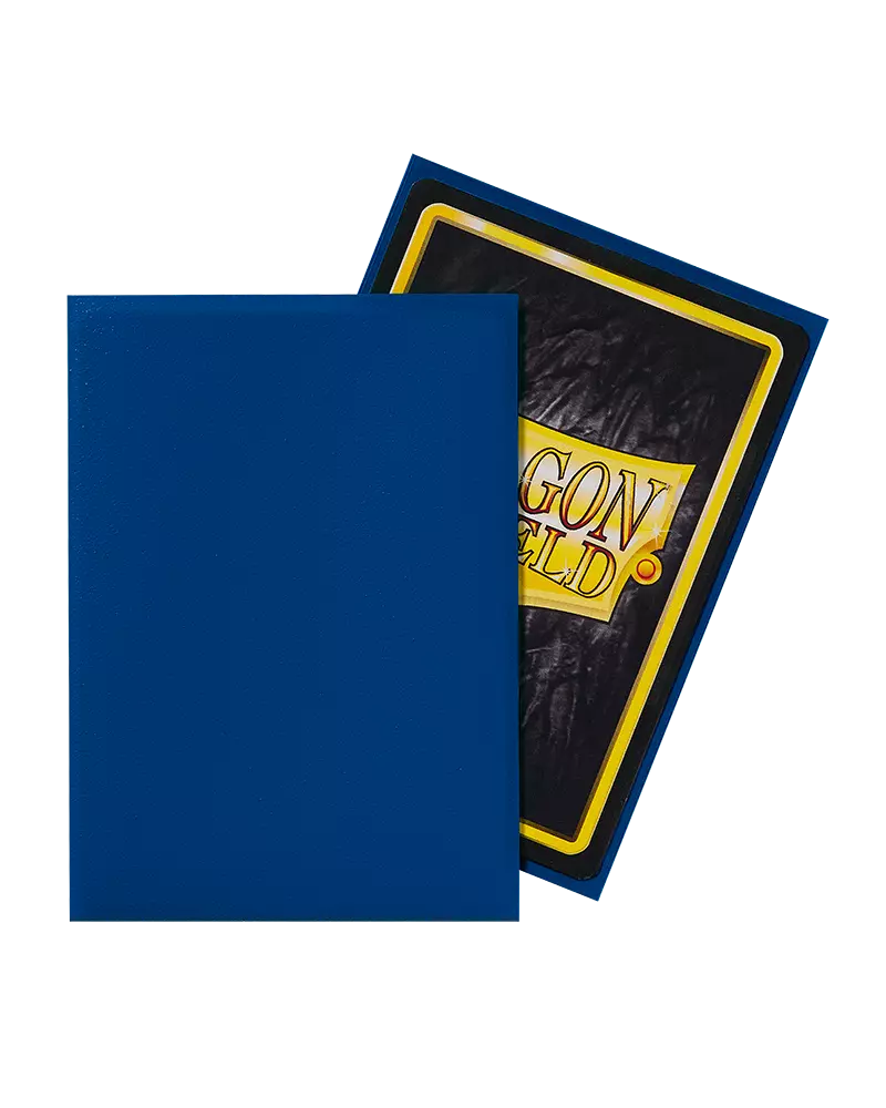 'Dragon Shield Sleeves - Standard x100 Matte - Bleu