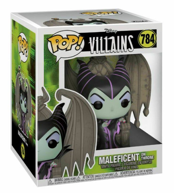 Disney Pop Deluxe Maleficent On Throne Maléfice