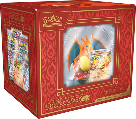 POKEMON - Coffret Super-premium Dracaufeu-ex