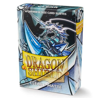 Dragon Shield Sleeves - Small x60 Matte - Transparent