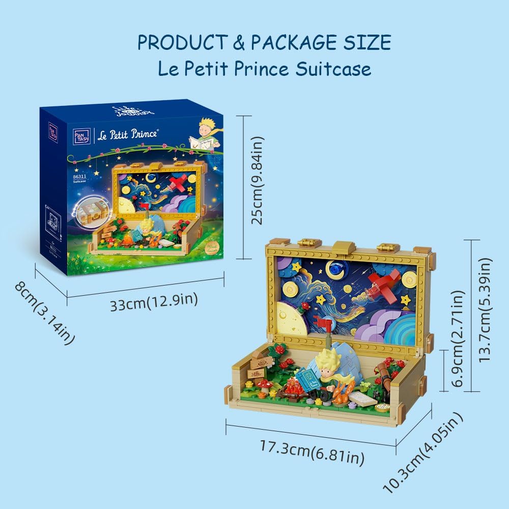 Le Petit Prince Pantasy Suitecase 31cm Set A Construire