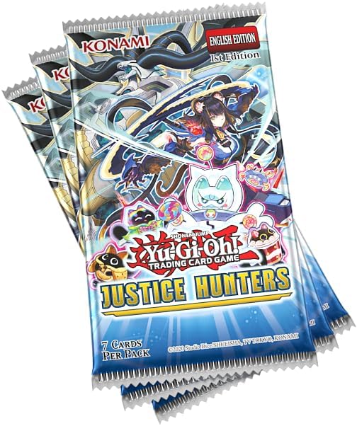 Yu-Gi-Oh! - Konami  - 1 Booster Les Chasseurs de Justice