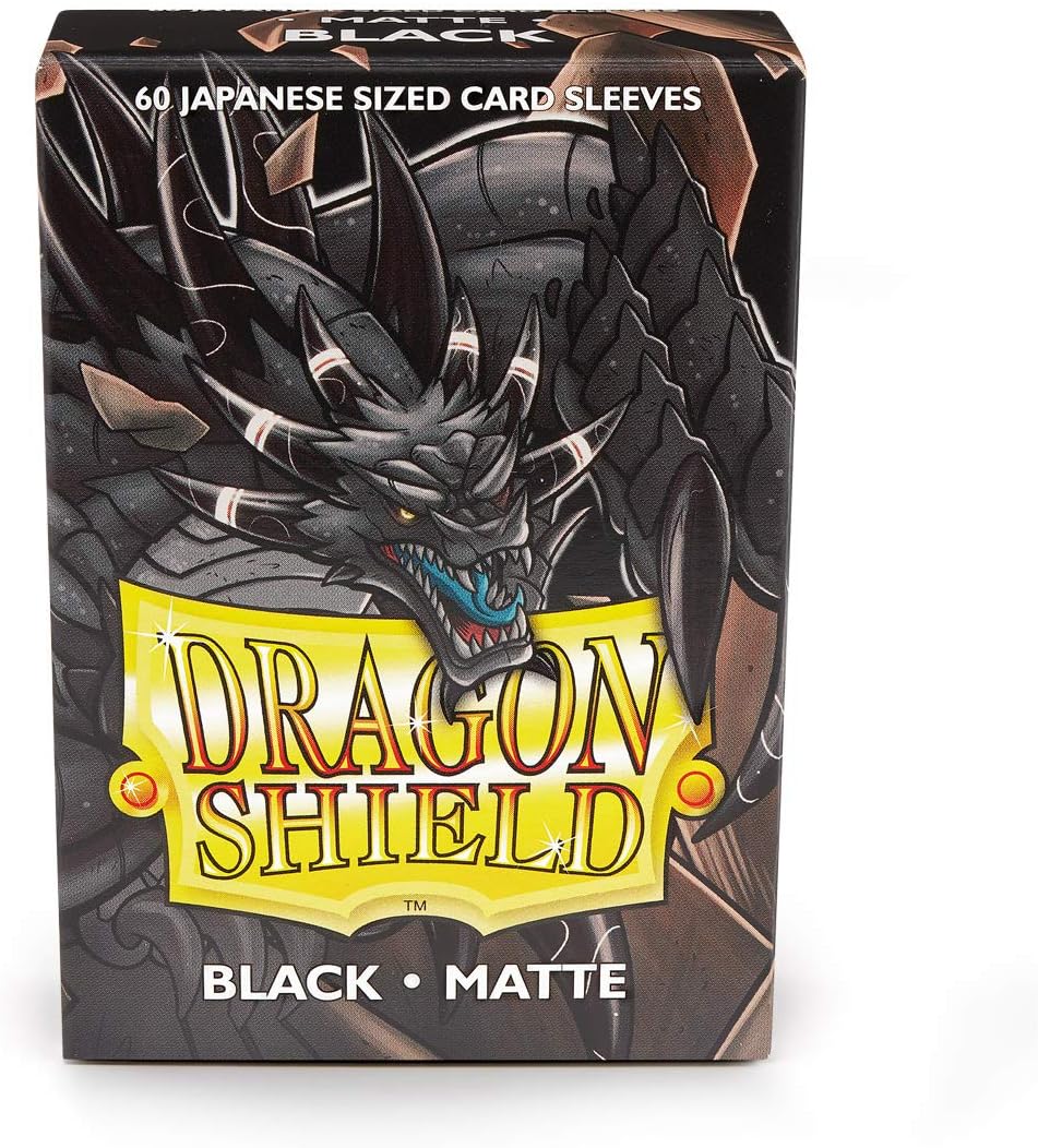 Dragon Shield - Sleeves - Small x60 - Matte - Noir
