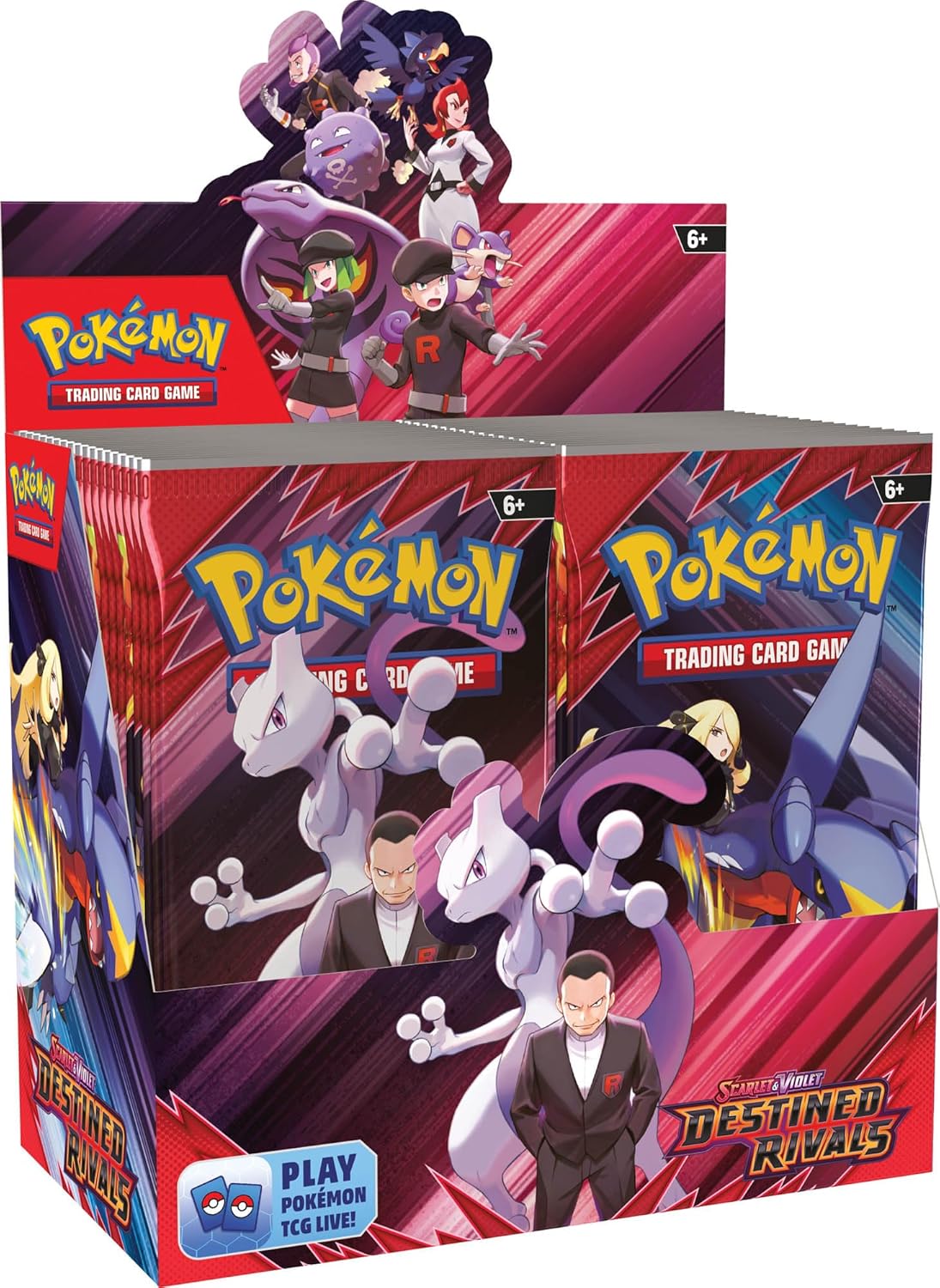 Booster Pokémon Écarlate & Violet – Destinées Rivales (10 cartes)