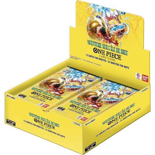Booster One Piece Aventure sur l'île de dieu OP15