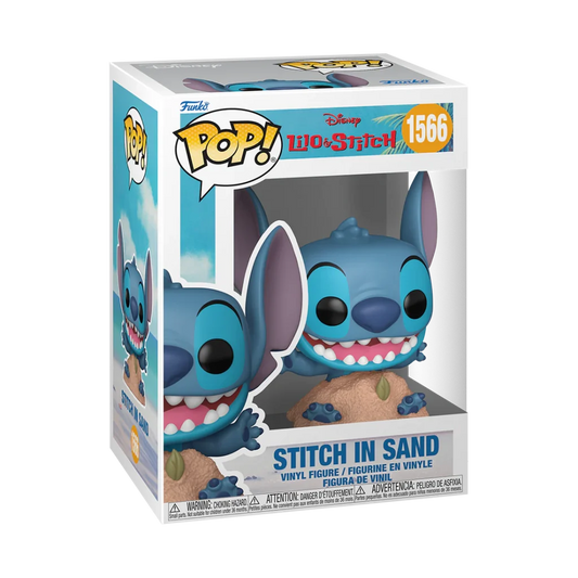 Figurine Funko POP Lilo Et Stitch : Stitch In Sand 1566