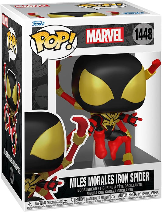 Figurine Funko Pop Marvel, Miles Morales Iron spider 1448