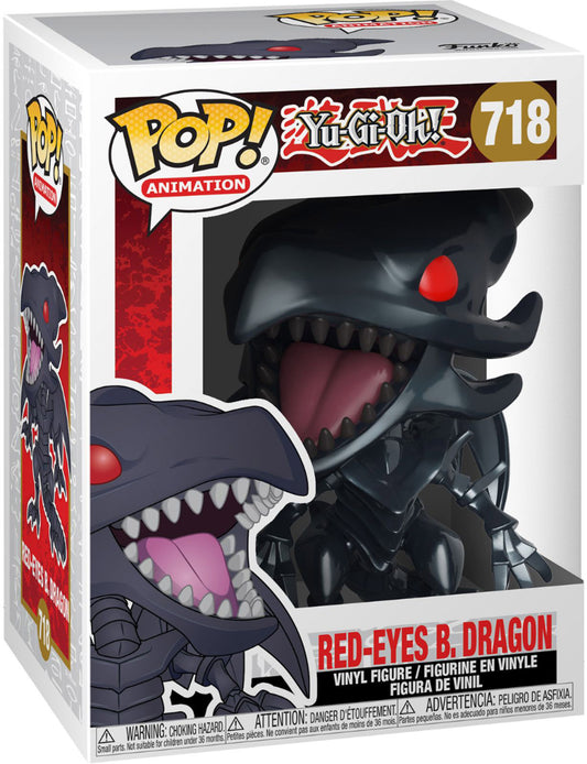 Figurine Funko Pop Yu-Gi-Oh!, Red-Eyes B. Dragon 718