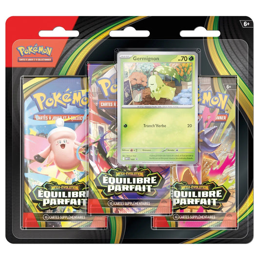 Tripack Pokemon Mega Evolution Equilbre Parfait