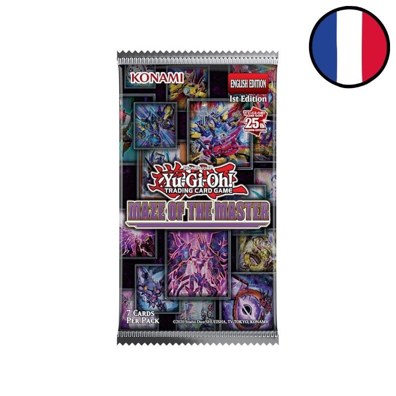 Yu-Gi-Oh! - Konami Boite de - 1 Booster Le Labyrinthe du Maître (Français)