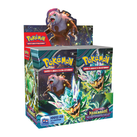 Pokémon DISPLAY  - Écarlate et Violet  - Mascarade Crépusculaire FR