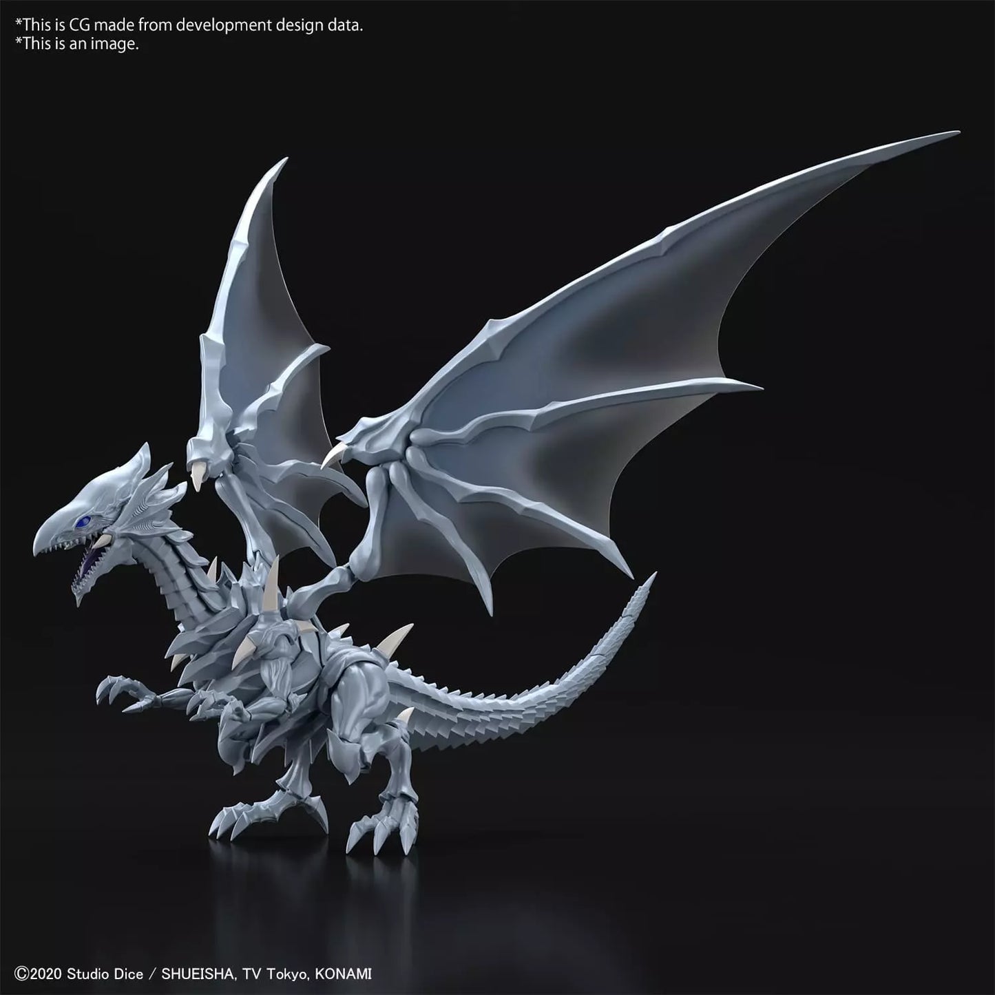 Yu-Gi-Oh Figure-Rise Standard Amplified Blue-Eyes White Dragon