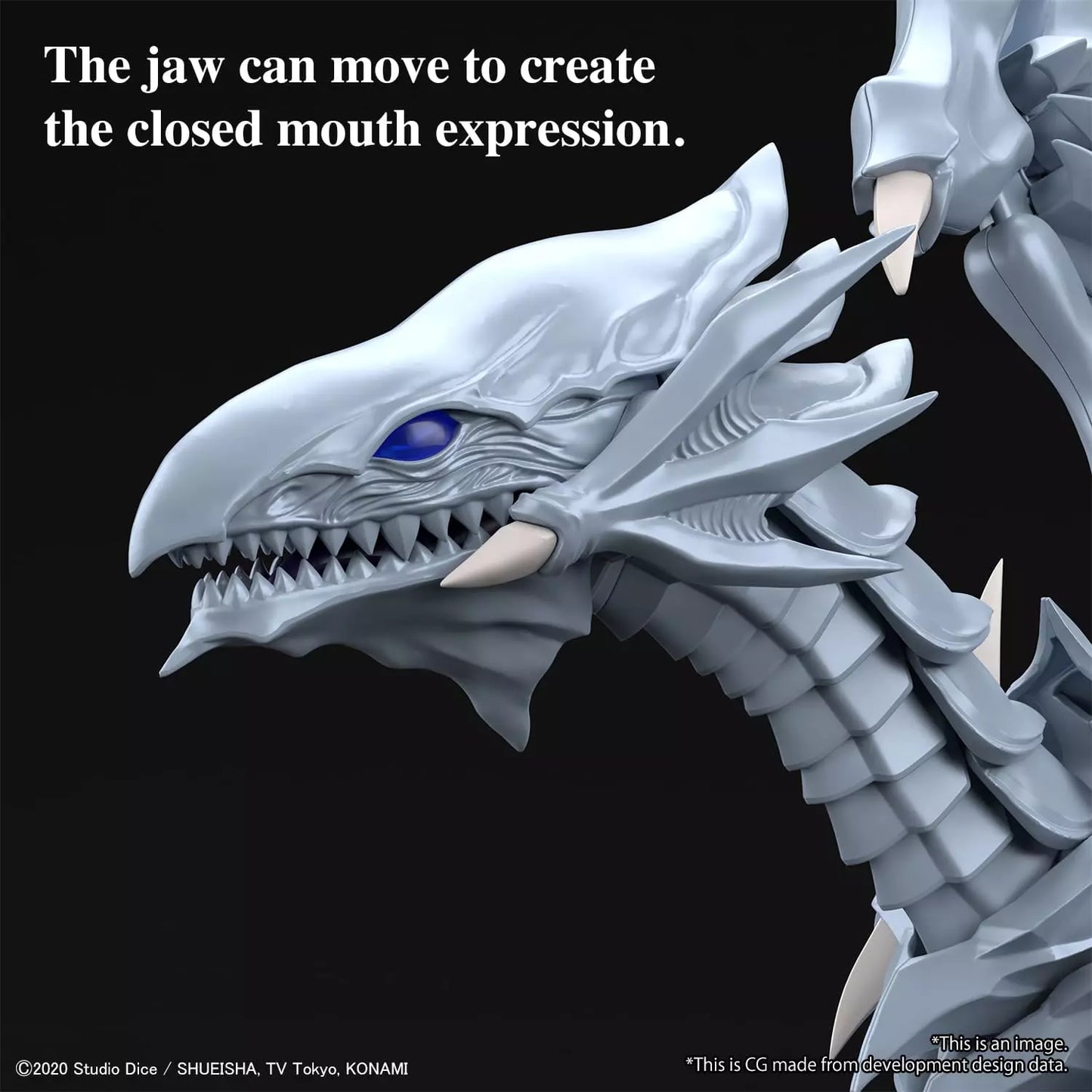 Yu-Gi-Oh Figure-Rise Standard Amplified Blue-Eyes White Dragon