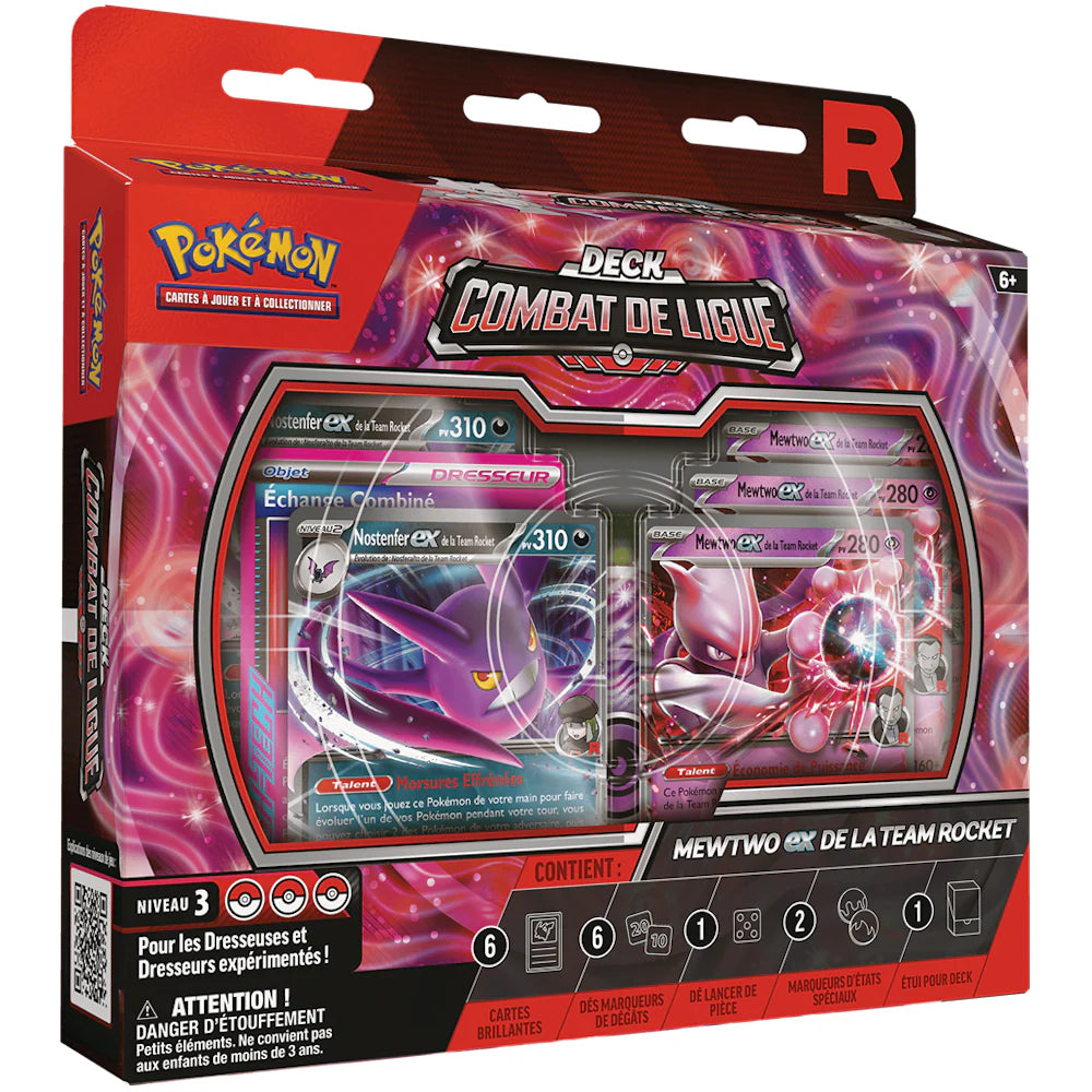 Deck combat de ligue Mewtwo EX de la team rocket