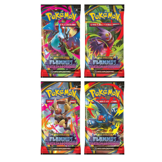 Booster Pokémon – Méga-Évolution : Flammes Fantasmagoriques