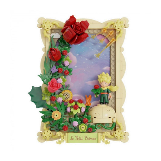 Le Petit Prince Pantasy The Rose 3D Portrait 31cm Set A Construire