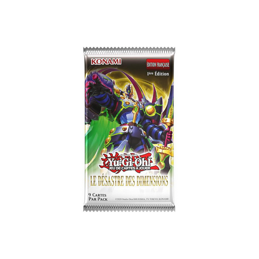 Yu-Gi-Oh! – Booster Le Désastre des Dimensions – Édition Française